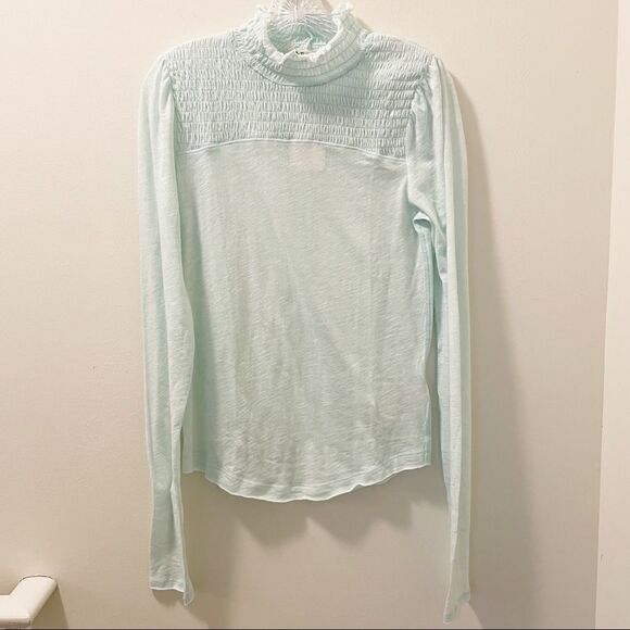 Free People Tops - Free People Caroline Mock Neck Top - Size Large